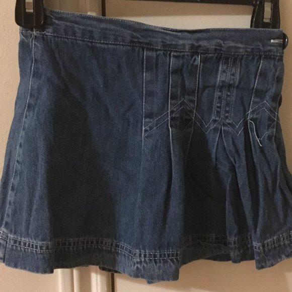 Girl's  Denim skirt with panties - Picture 1 of 2